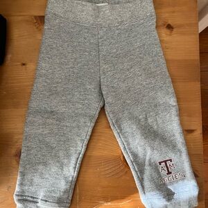 Vintage Texas A&M Gray Toddler Sweatpants